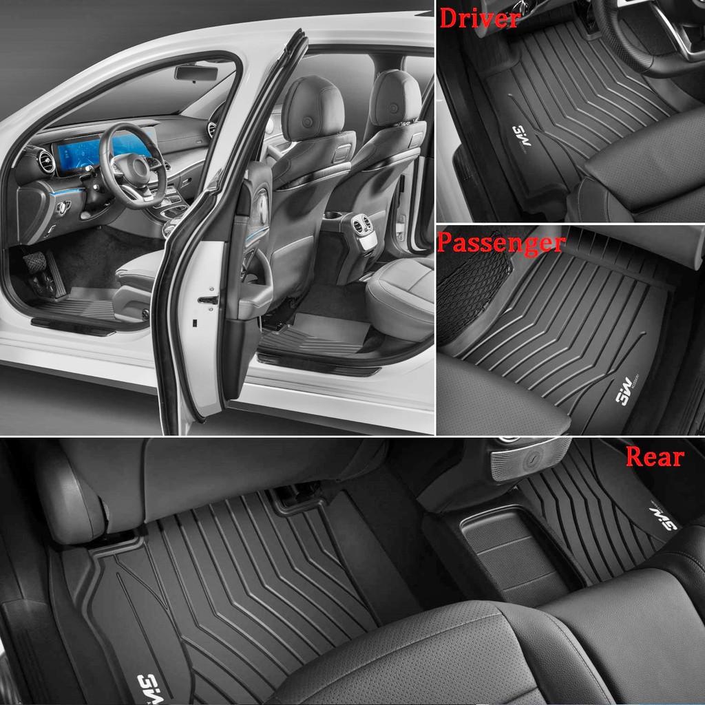 Thảm lót sàn ô tô Mercedes - Benz C (2014-đến 2021 Chất liệu TPE cao cấp, thiết kế sang trọng thương hiệu Macsim 3w