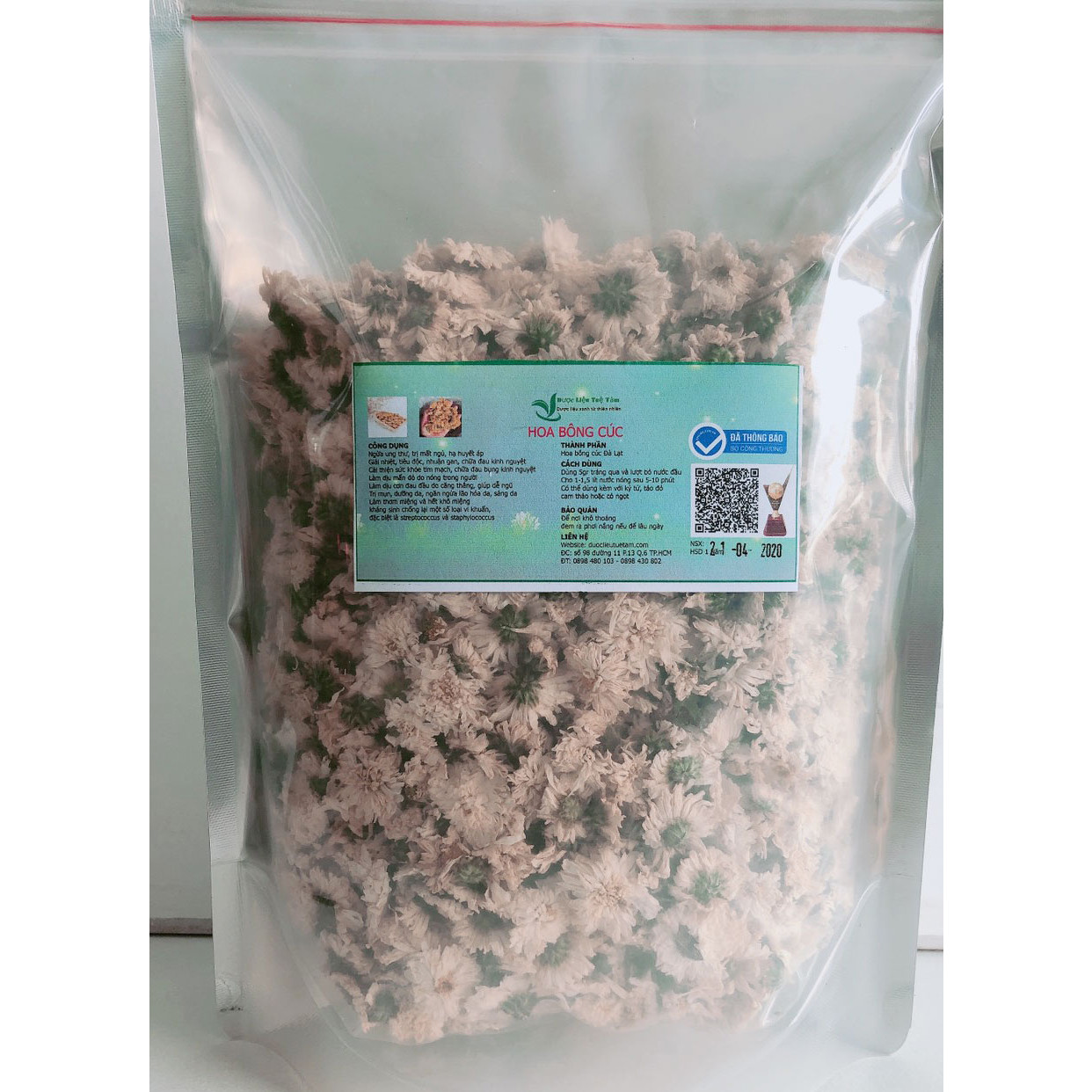 Trà hoa cúc trắng - Trà bạch cúc 100g