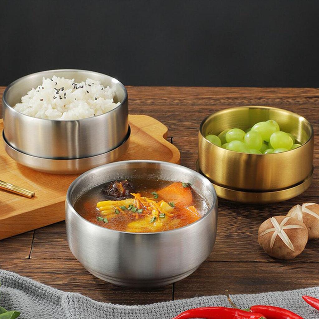 Premium 304 Stainless Steel Bowls Serving  Restaurant