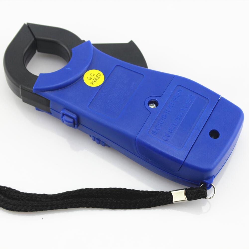Generic Digital Multimeter LCD Clamp AC DC Voltage Current AMP OHM Resistance Pen Tester Ammeter Voltmeter Checker Blue