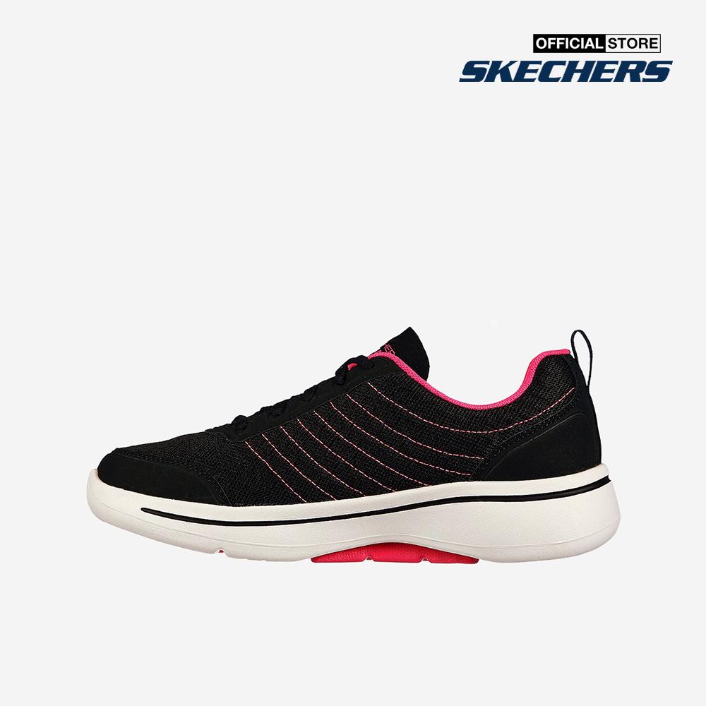 SKECHERS - Giày sneaker nữ thắt dây GOwalk Arch Fit True Vision 124484