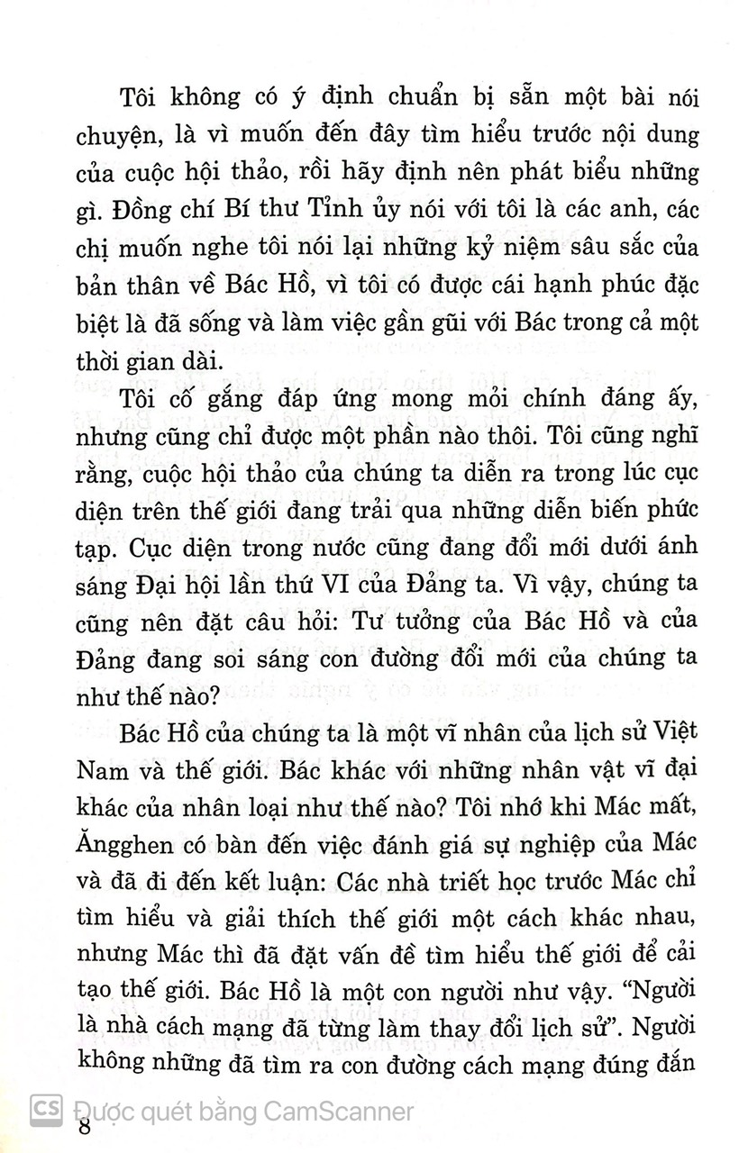 Thế giới còn đổi thay nhưng tư tưởng Hồ Chí Minh sống mãi