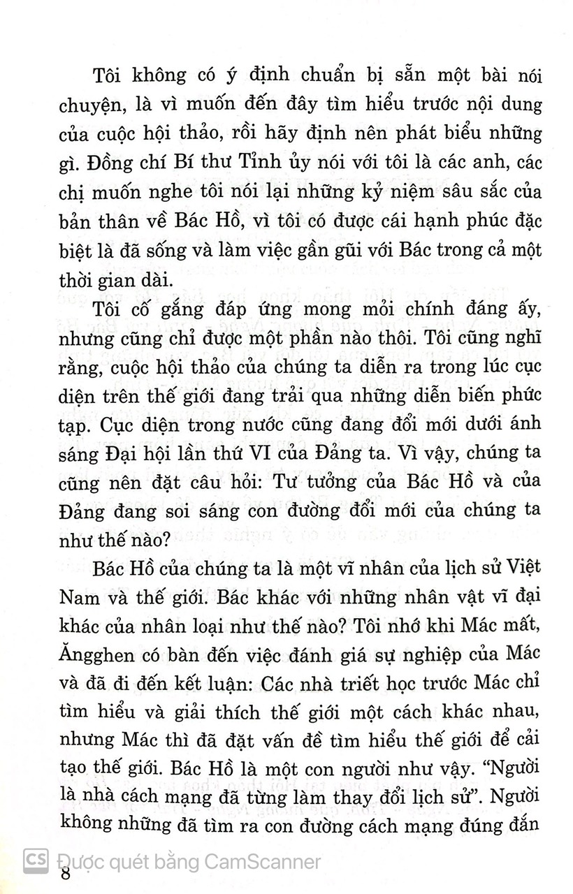 Thế giới còn đổi thay nhưng tư tưởng Hồ Chí Minh sống mãi