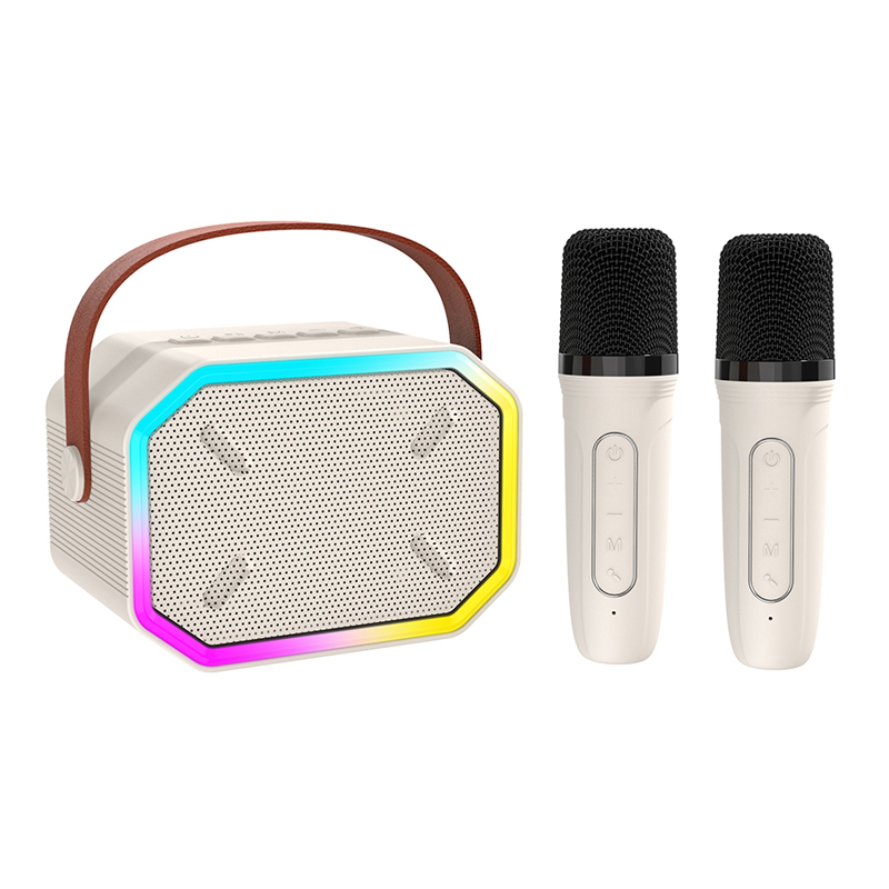 Loa Karaoke Bluetooth P3 KOLEAD Kèm 1- 2 Micro Không Dây,Âm Thanh Siêu Hay,Sang Trọng Nhỏ Gọn Tiện Lợi,dễ dàng mang theo - Hàng chính hãng 