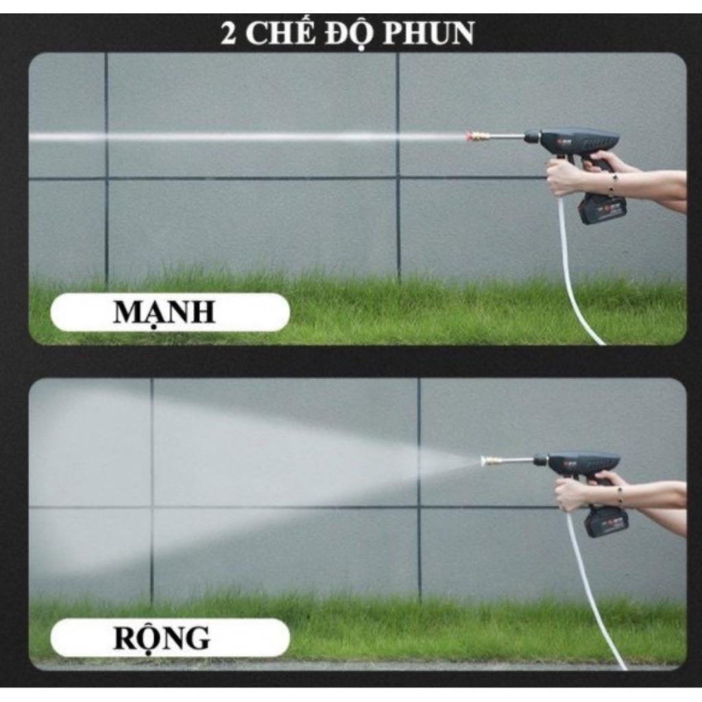 Máy Rửa Xe Pin Cao Cấp MADIKA JAPAN chính hãng bảo hành 12 tháng