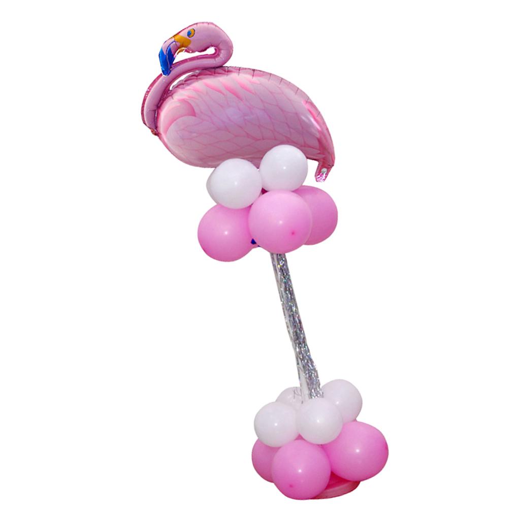 Tropical Flamingo Ballons Latex Balloon Column Set Birthday Party Decor Pink