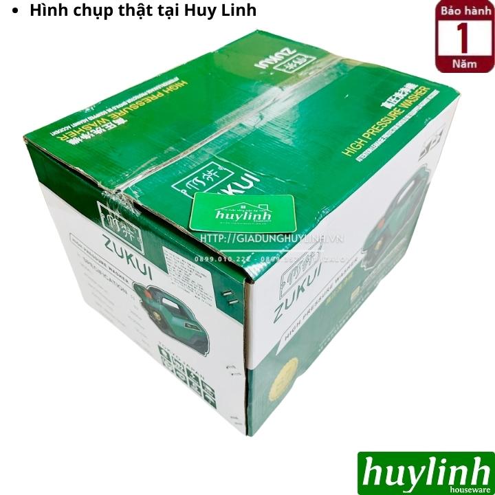 Máy xịt rửa xe chỉnh áp Zukui S7 - 2800W - Dây 15 mét - Motor cảm ứng từ bền bỉ
