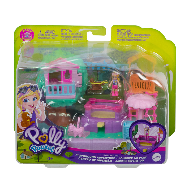 Đồ Chơi POLLY POCKET Khu Vui Chơi Vui Nhộn GTM67/GTM66