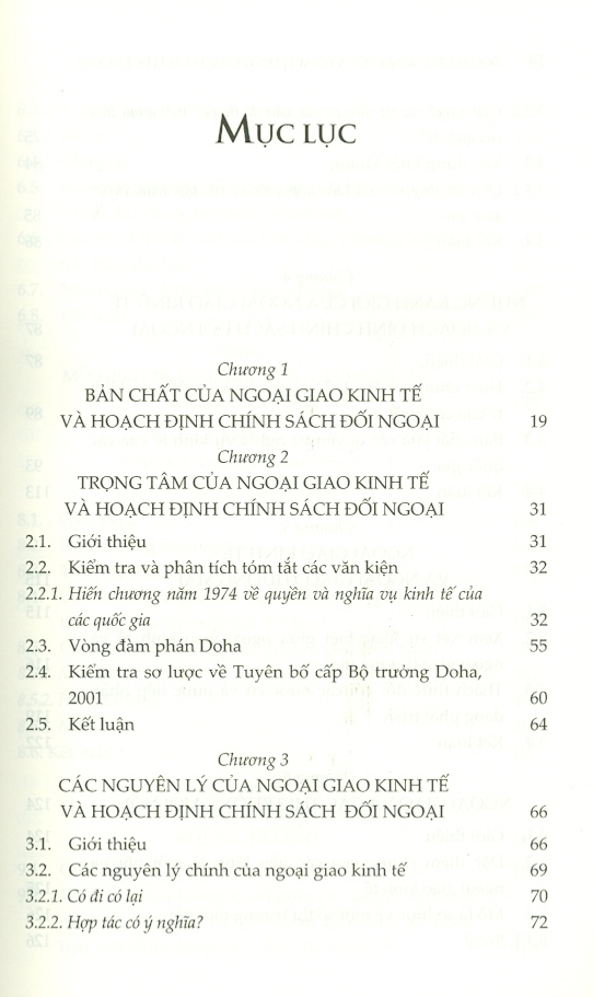 Ngoại Giao Kinh Tế Và Hoạch Định Chính Sách Đối Ngoại (Sách tham khảo)