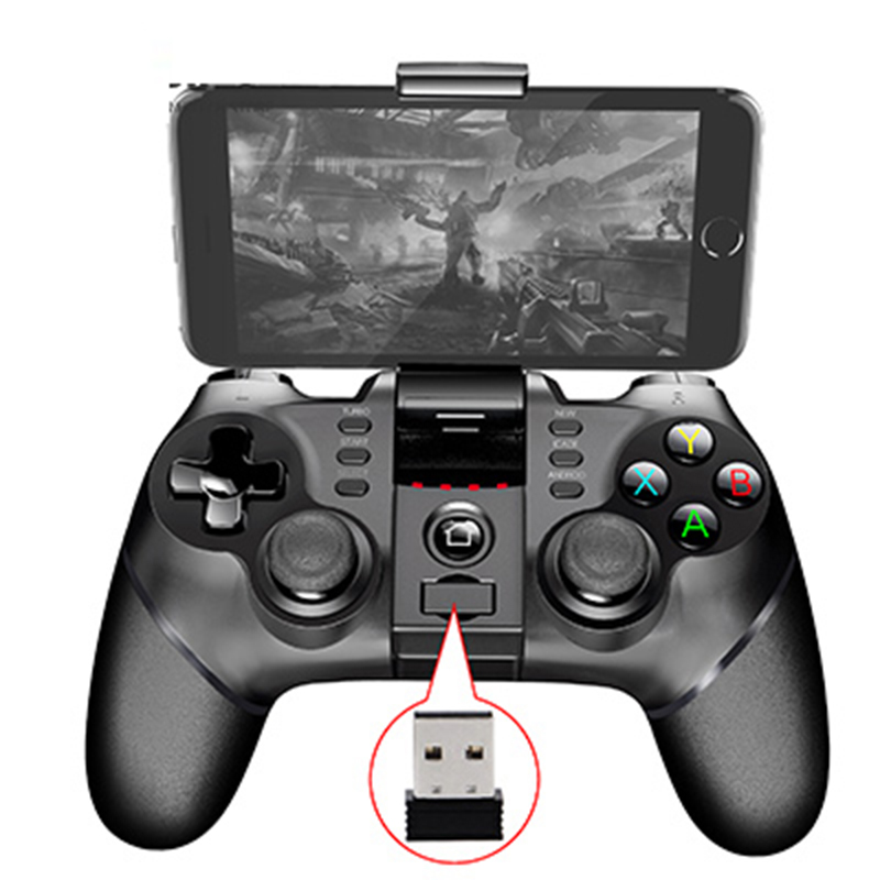 Tay cầm chơi game bluetooth iPega PG-9076 - Kèm USB wifi - Hàng chính hãng