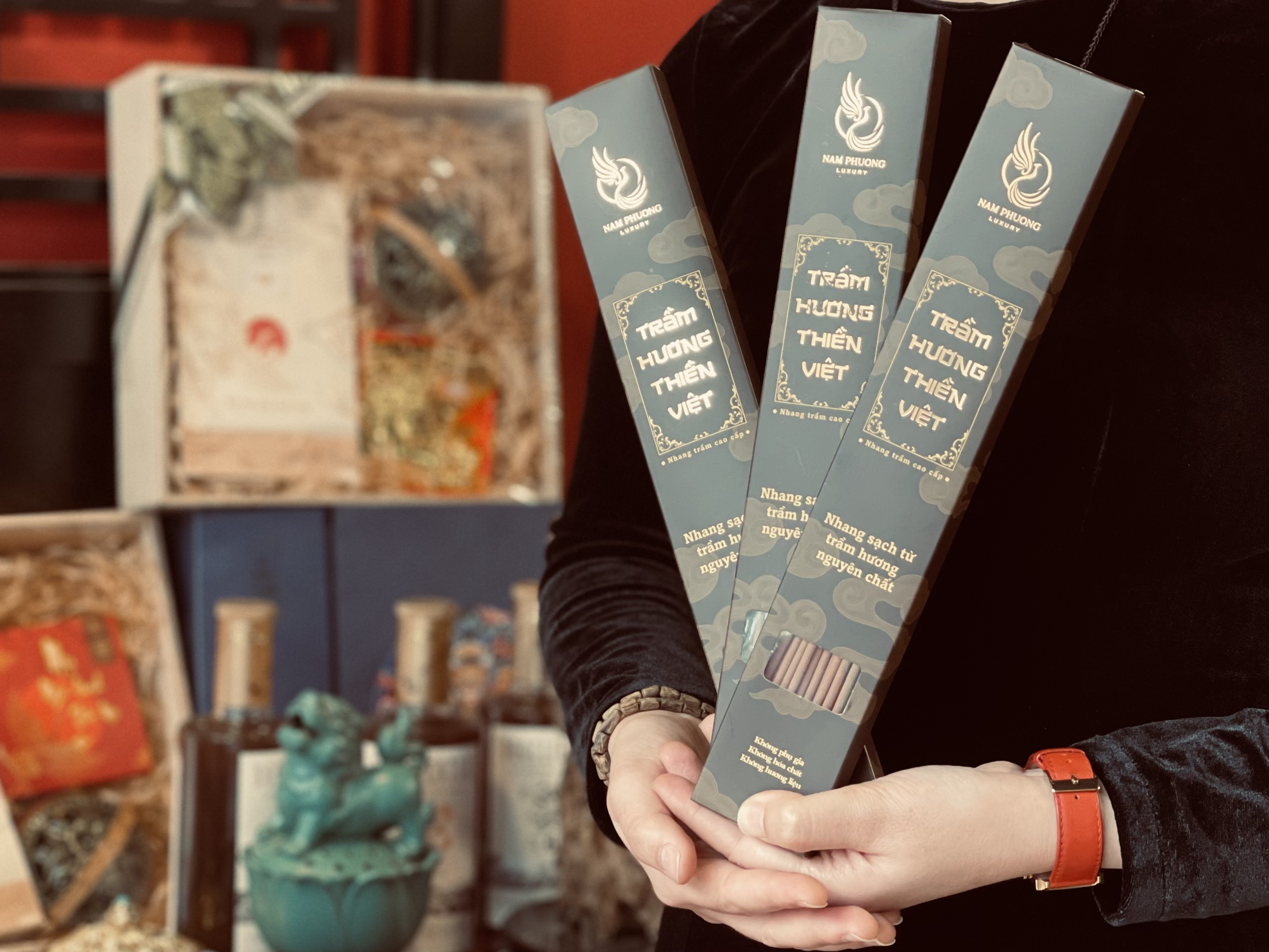 Nhang trầm sạch và nguyên chất cao cấp