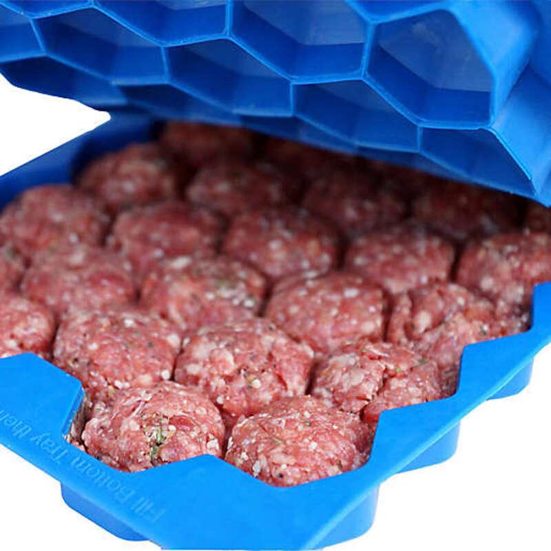 Khuôn Làm Thịt Viên Silicon, Khay Silicon Làm Đá, Làm Thịt Viên, Dụng Cụ Nhà Bếp Tiện Lợi Nhập Canada, ĐỒ GIA DỤNG 888