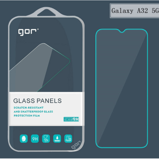 Bộ 2 Kính cường lực cho Samsung Galaxy A52 , A72 , A32 - trong suốt chính hãng GOR vát 2,5D