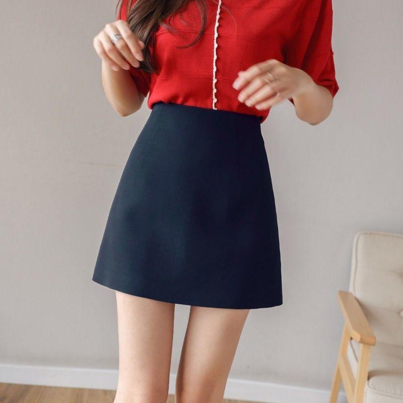 Chân váy chữ A trong có quần C032