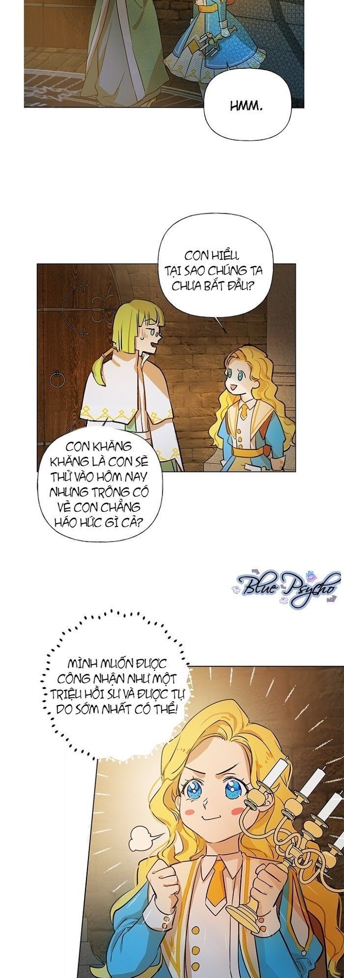 triệu hồi sư với mái tóc màu hoàng kim chapter 6 17