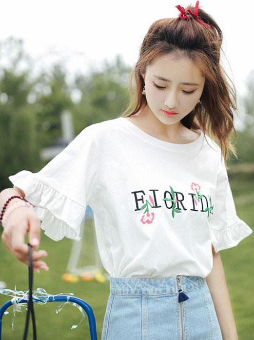 ÁO TAY KIỂU LOE VẢI MỊN SALE CỰC TỐT