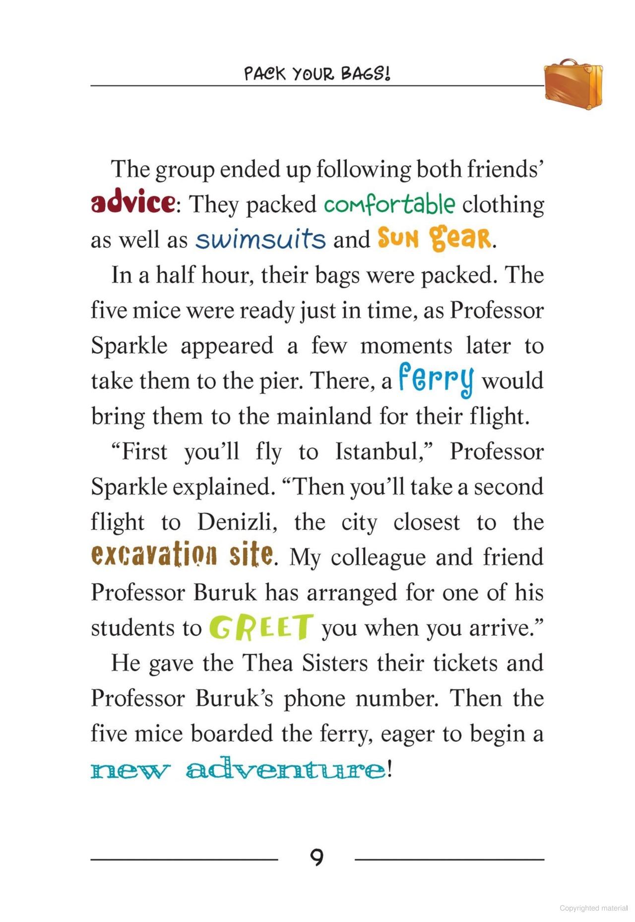 Sách ngoại văn: Thea Stilton - Book 28 - Thea Stilton And The Riddle Of The Ruins