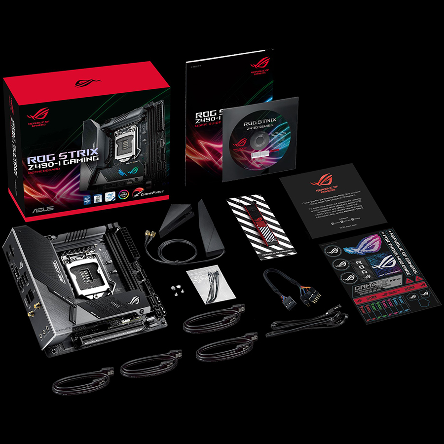 Bo Mạch Chủ Mainboard ASUS ROG STRIX Z490-I GAMING - Hàng Chính Hãng