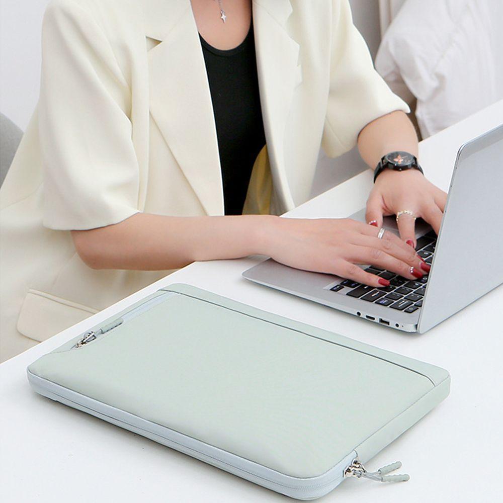 Túi Da PU Đựng Laptop Chống Sốc Nhiều Màu Sắc Phong Cách Retro 13.3 14 15.6