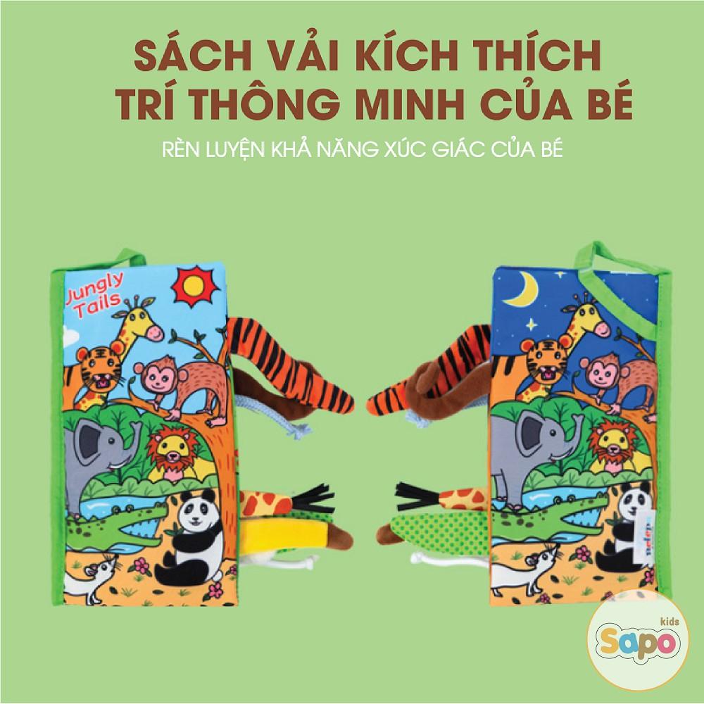 Sách Vải Có Đuôi Theo Chủ Đề Cho Bé