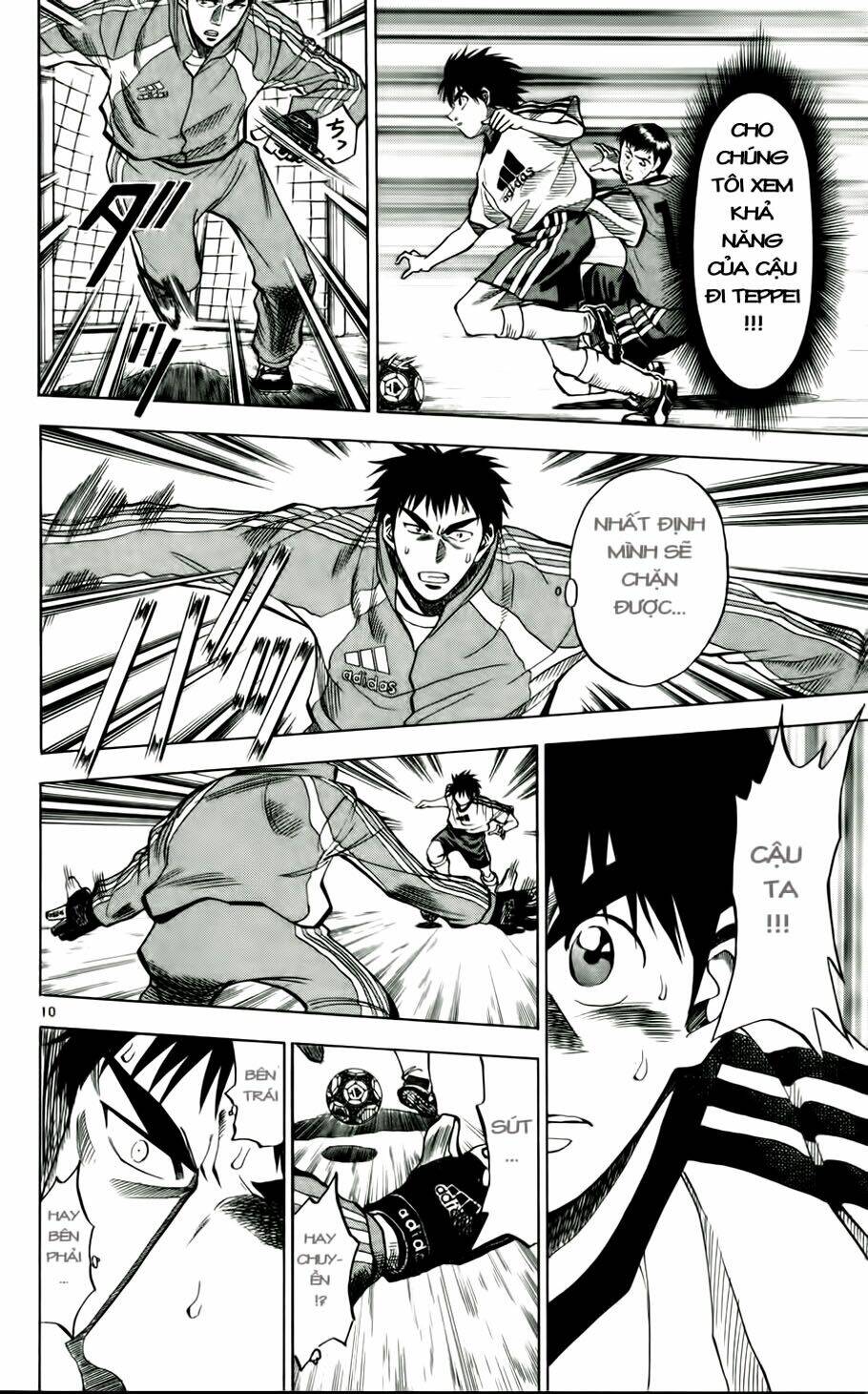 vũ điệu trên sân cỏ - fantasista chapter 46 10