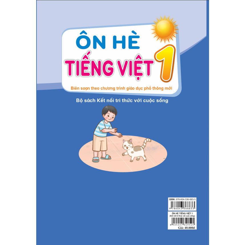 Sách - Bộ 2 cuốn Ôn Hè Toán + Tiếng Việt 1 Kết Nối - ndbooks