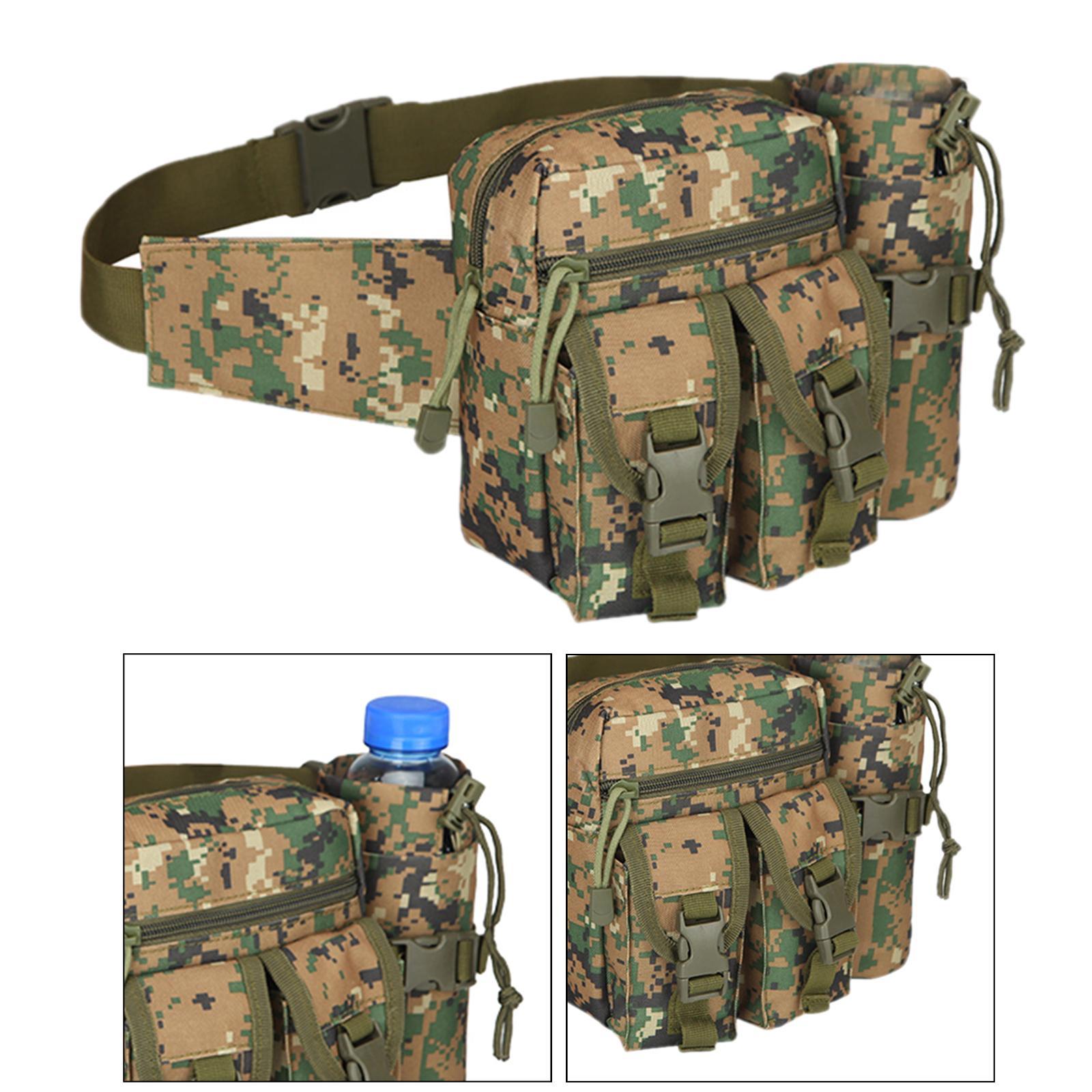 1pc Waist Pack Bag Oxford Cloth Waterproof  Mountaineering