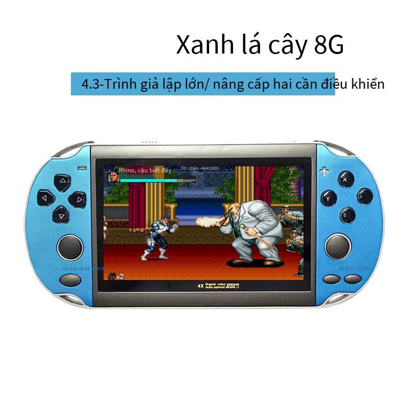 Phong cách mới nhất Tengyi psp X7 máy chơi game cầm tay 64-bit gba arcade nes retro hoài cổ trò chơi fc mp5 cầm tay