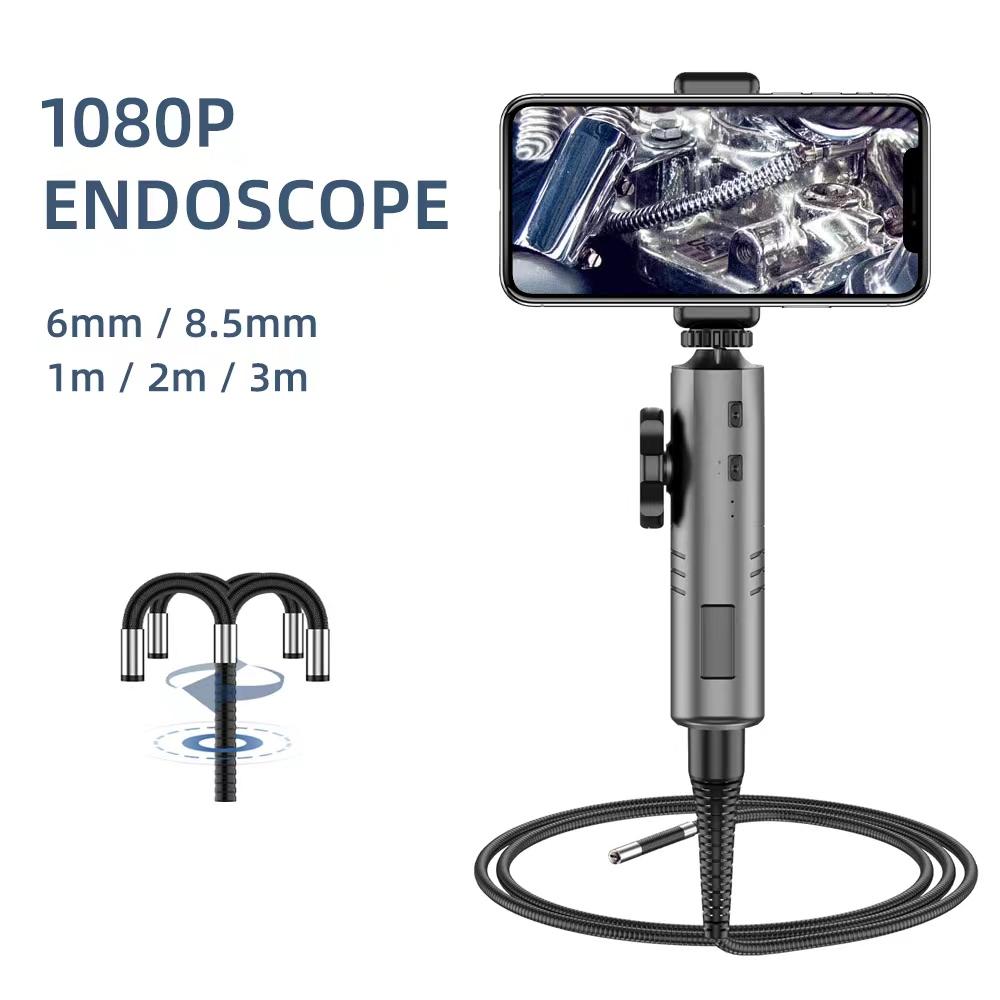 Camera Nội Soi WDLUCKY 6Mm 8Mm HD Chống Nước Micro 6 LED IP67 Nội Soi Cho Ô Tô Công Nghiệp Điện Thoại Thông Minh Mini Camera Nội Soi