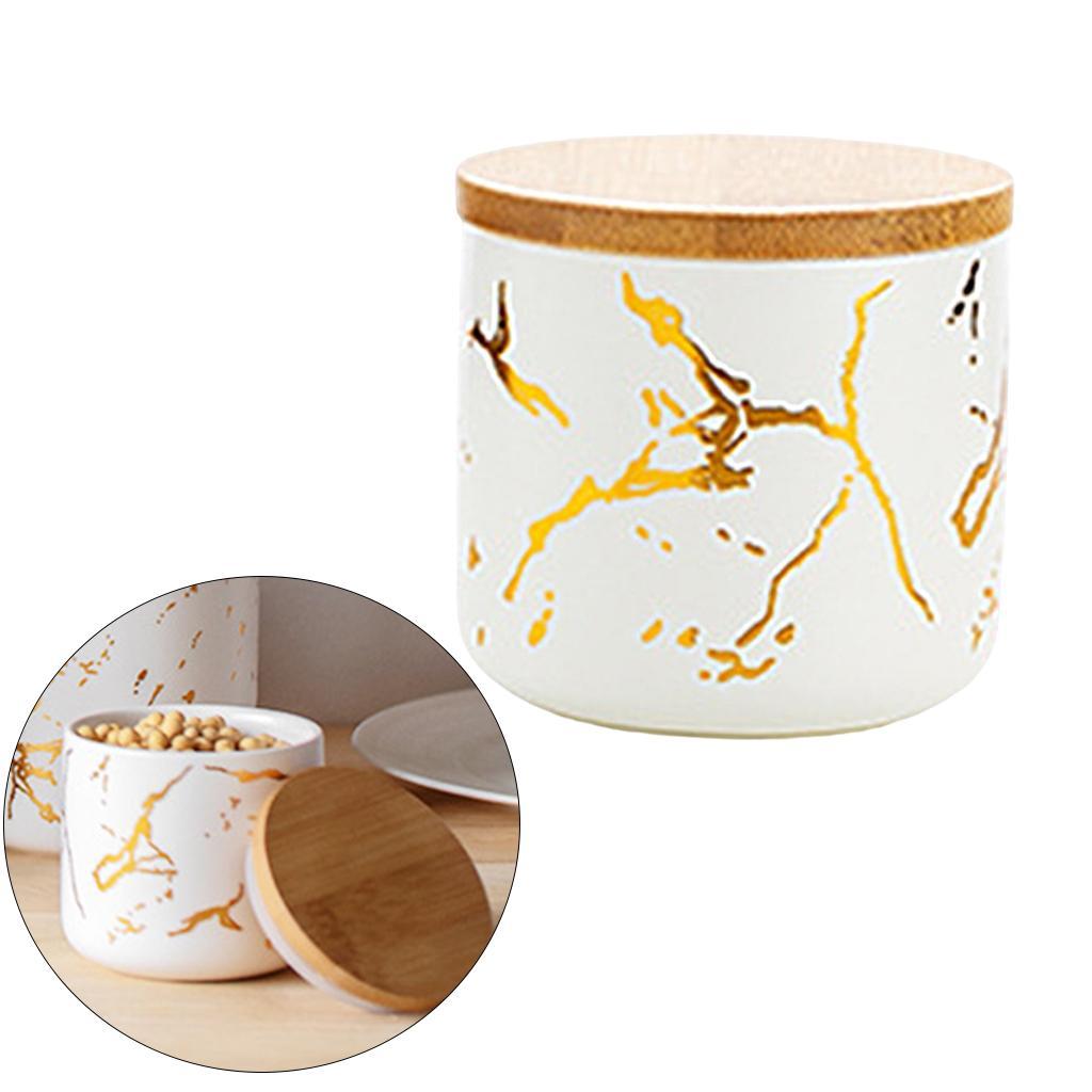 3 Pieces Ceramic Sugar Bowl Airtight Lids Sugar Dispenser for Home Kitchen