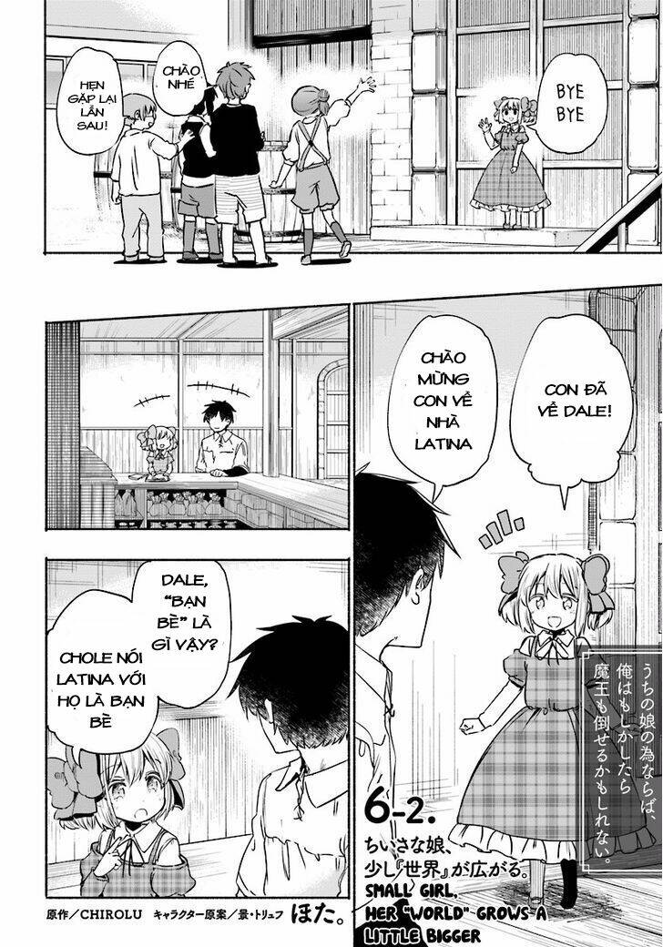 vì con gái, ngay cả ma vương tôi cũng có thể đánh bại chapter 6.2 1