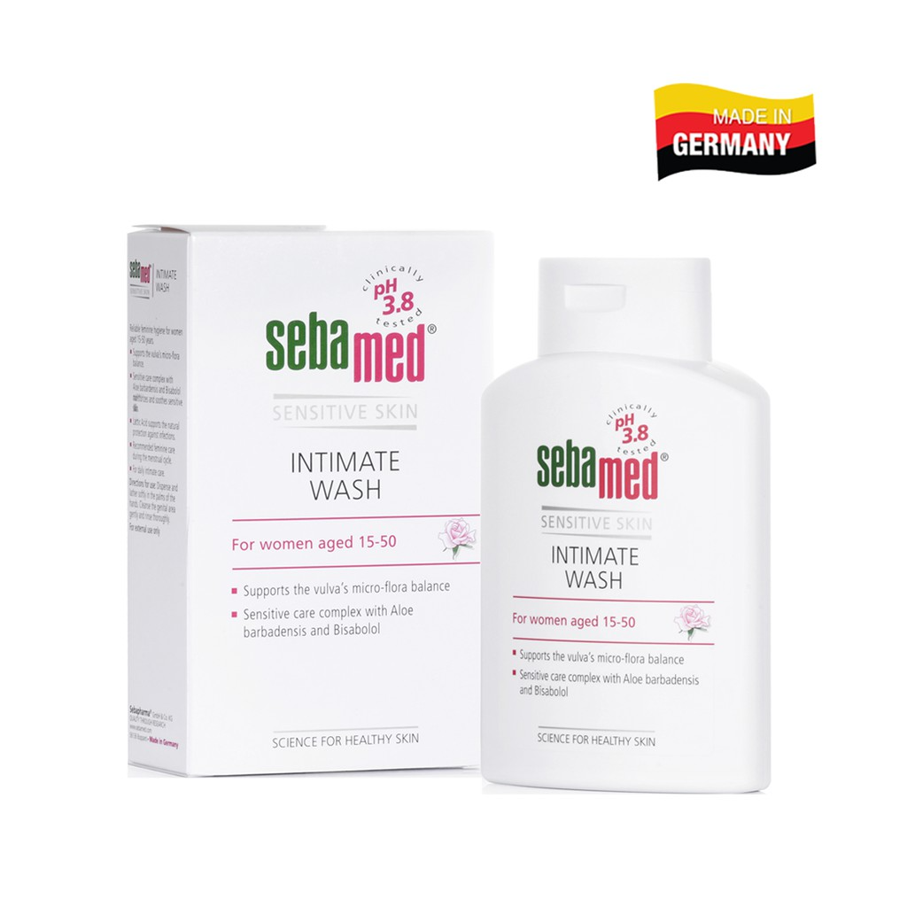 Dung Dịch Vệ Sinh Phụ Nữ Sebamed SSS04C Ph3.8 (200ml)