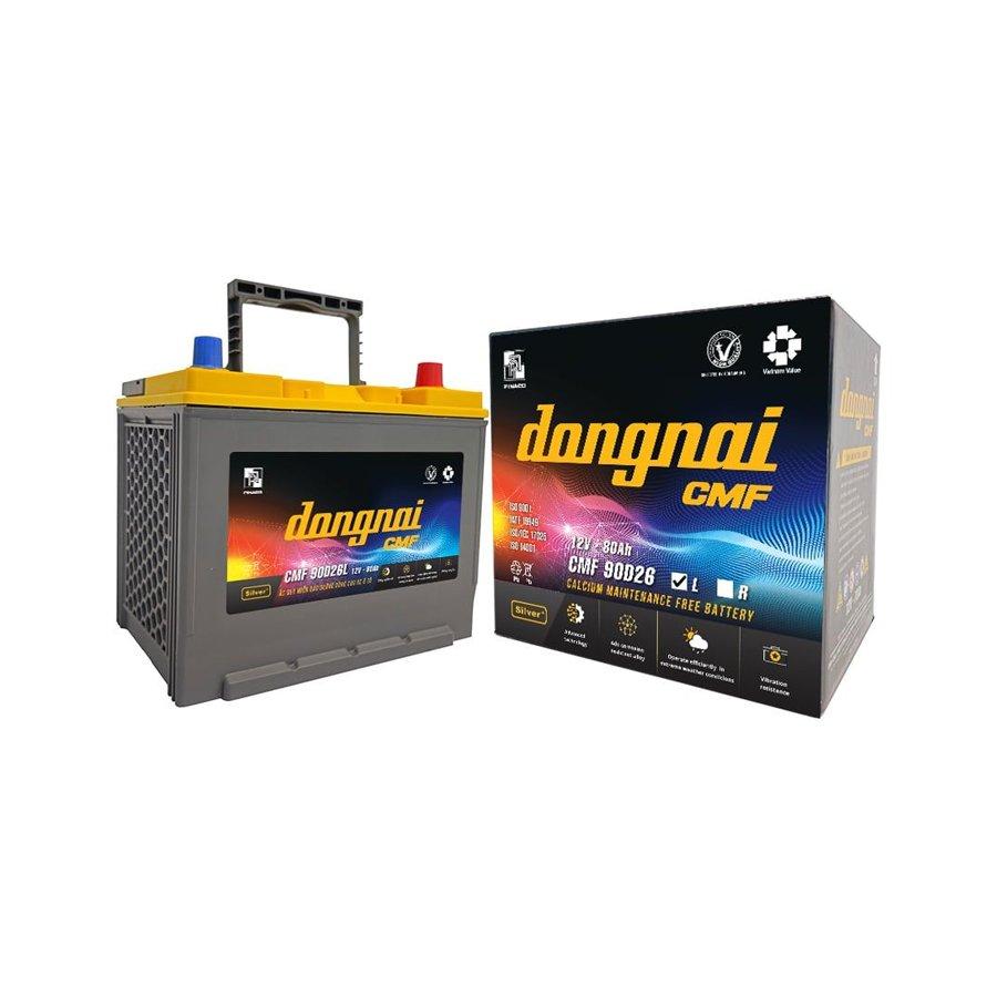 Ắc Quy Dong Nai CMF 90D26L (12V80Ah)