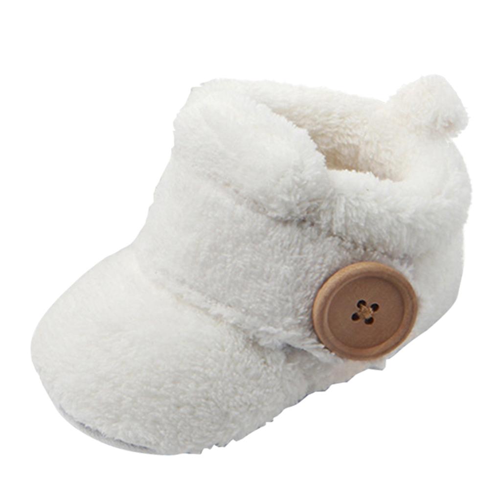 Baby Soft Cloth Sole Shoes Winter Warm Toddler Shoes