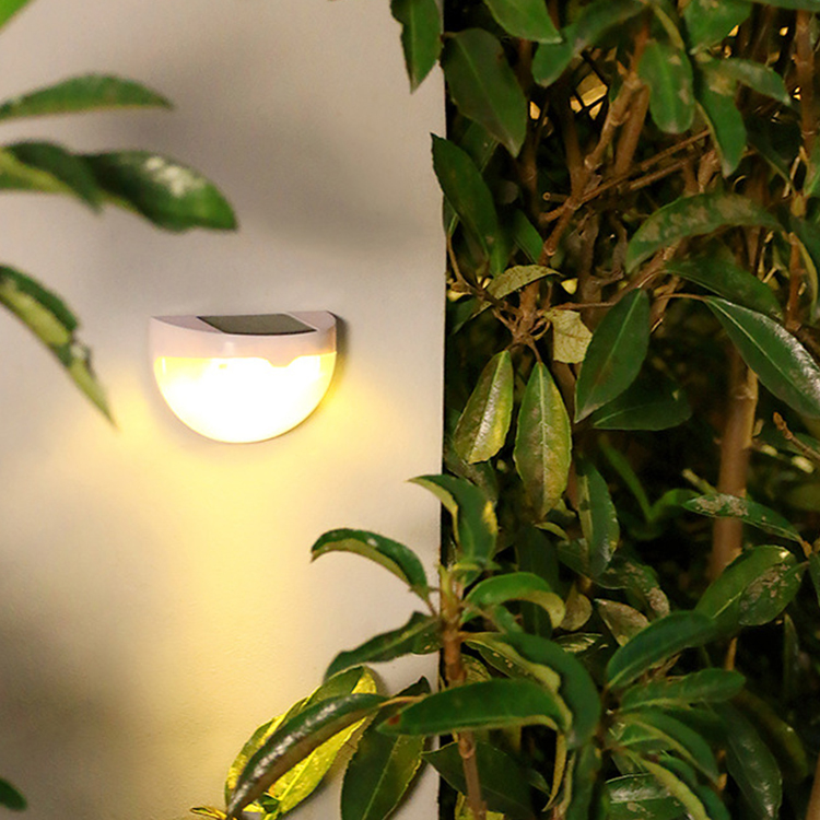 Đèn Trang Trí Năng Lượng Mặt Trời Gắn Tường, 6 Hạt Đèn LED, Ánh Sáng Mạnh - DA3030