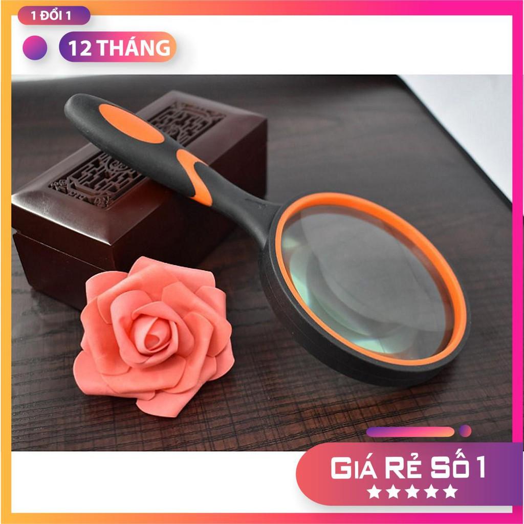 Kính lúp cầm tay đọc sách báo, soi mạch 100mm 3X