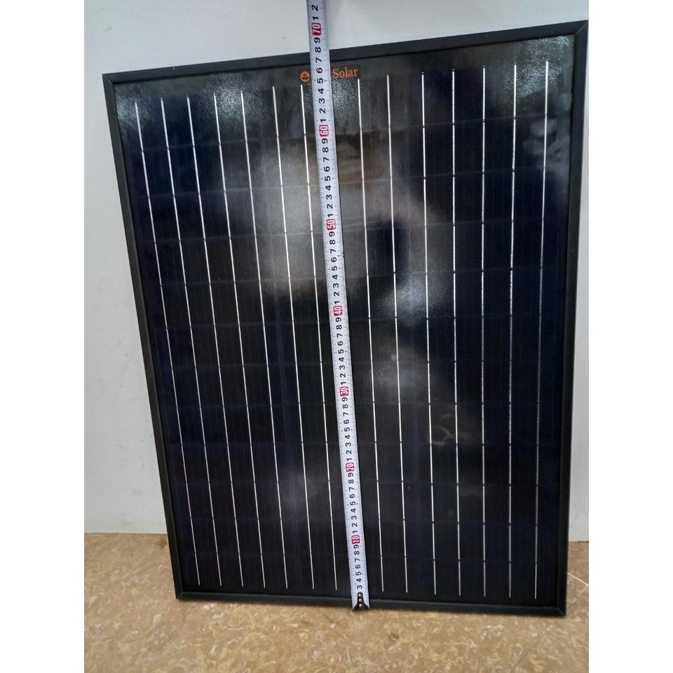 Tấm pin năng lượng mặt trời Mono 50W hiệu suất cao Fullblack (Hàng xuất khẩu)