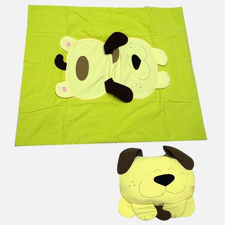[PETSHOP] Chăn mền trẻ em - Mền và gối 2 TRONG 1 cho bé đi nhà trẻ DOZ-201 có size S/L