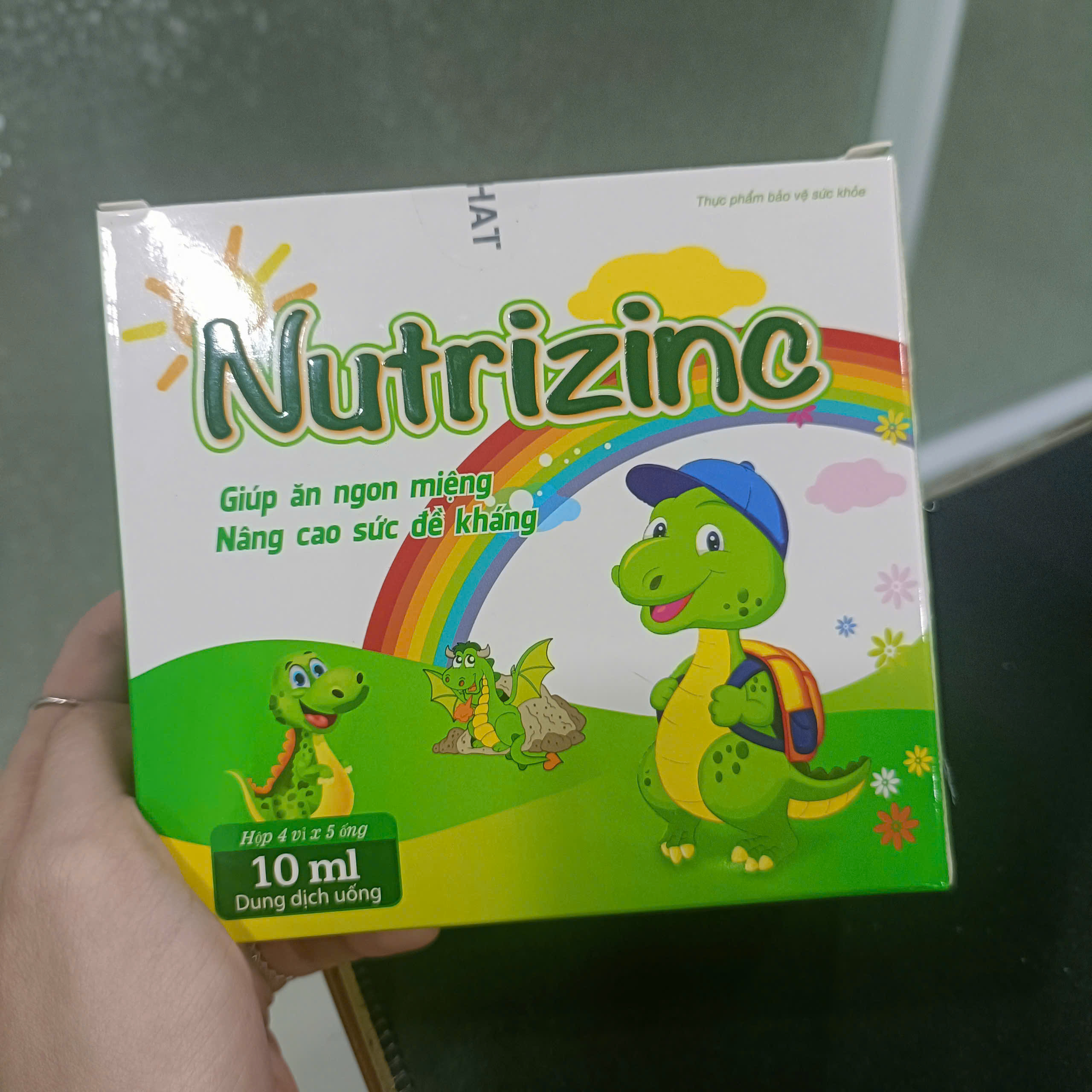 Ống Uống NUTRIZINC Bổ Sung Kẽm, Giúp Ăn Ngon Và Tăng Cường Đề Kháng Cho Trẻ Em (Hộp 20 ống)