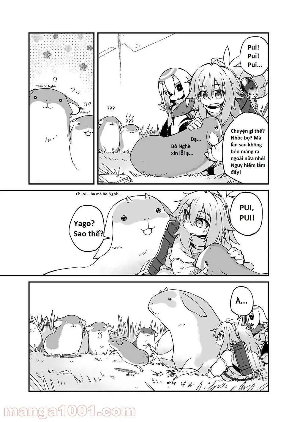 ngay cả khi hậu tận thế, thật hạnh phúc vẫn còn được sống... chapter 18 19