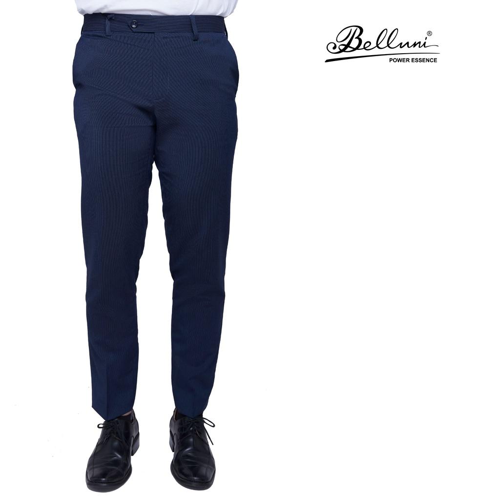 Quần tây nam công sở slimfit hàng hiệu cao cấp BELLUNI - QTS.PRS.BE.3.B1