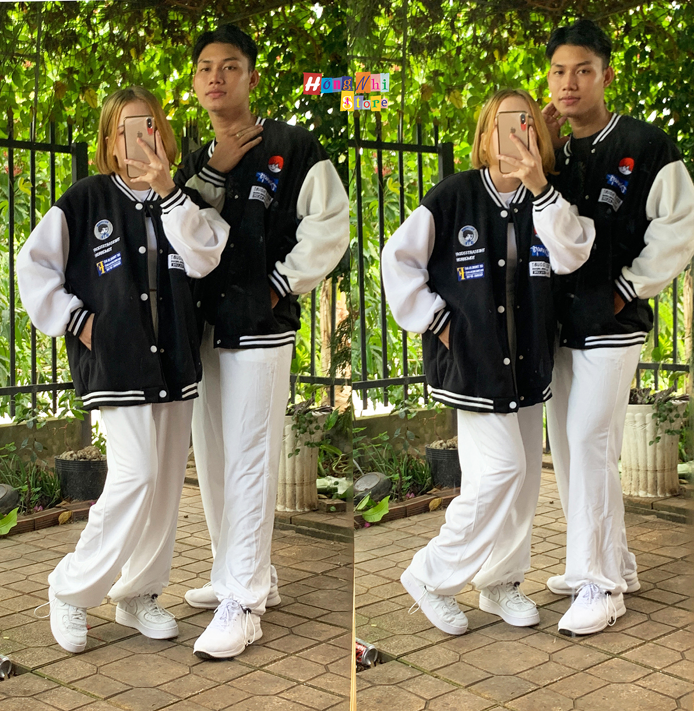 Quần Jogger Basic Ulzzang Unisex Jogger Trơn Dây Rút Lai Ống Rộng Màu Trắng - MM