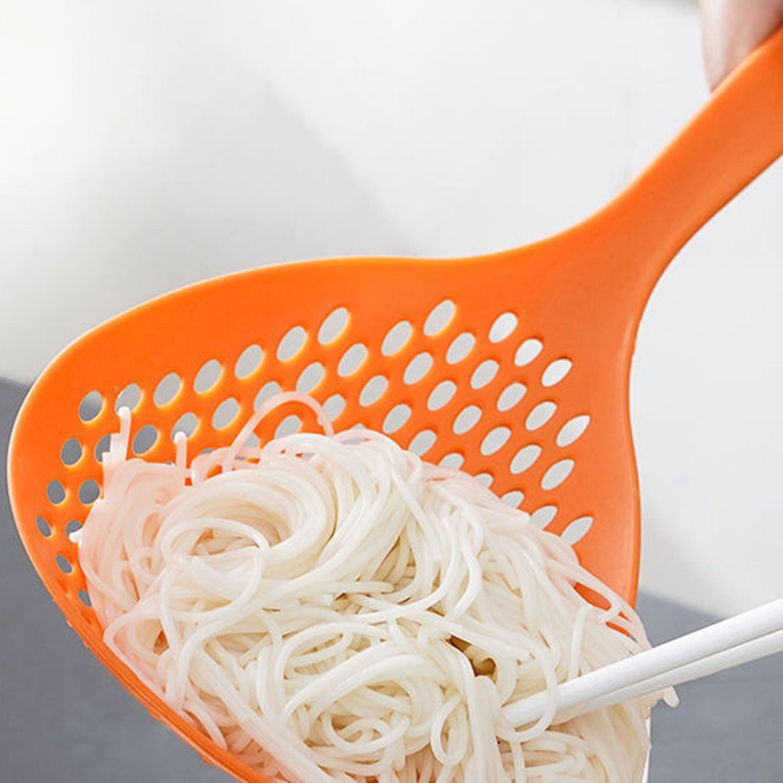 Strainer Mesh Basket Round Mesh Spoon tool for Loo Noodle Kitchen Pasta