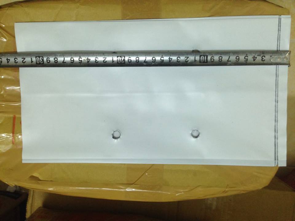 10 Túi 2 da 2 lớp đen trắng 18x33
