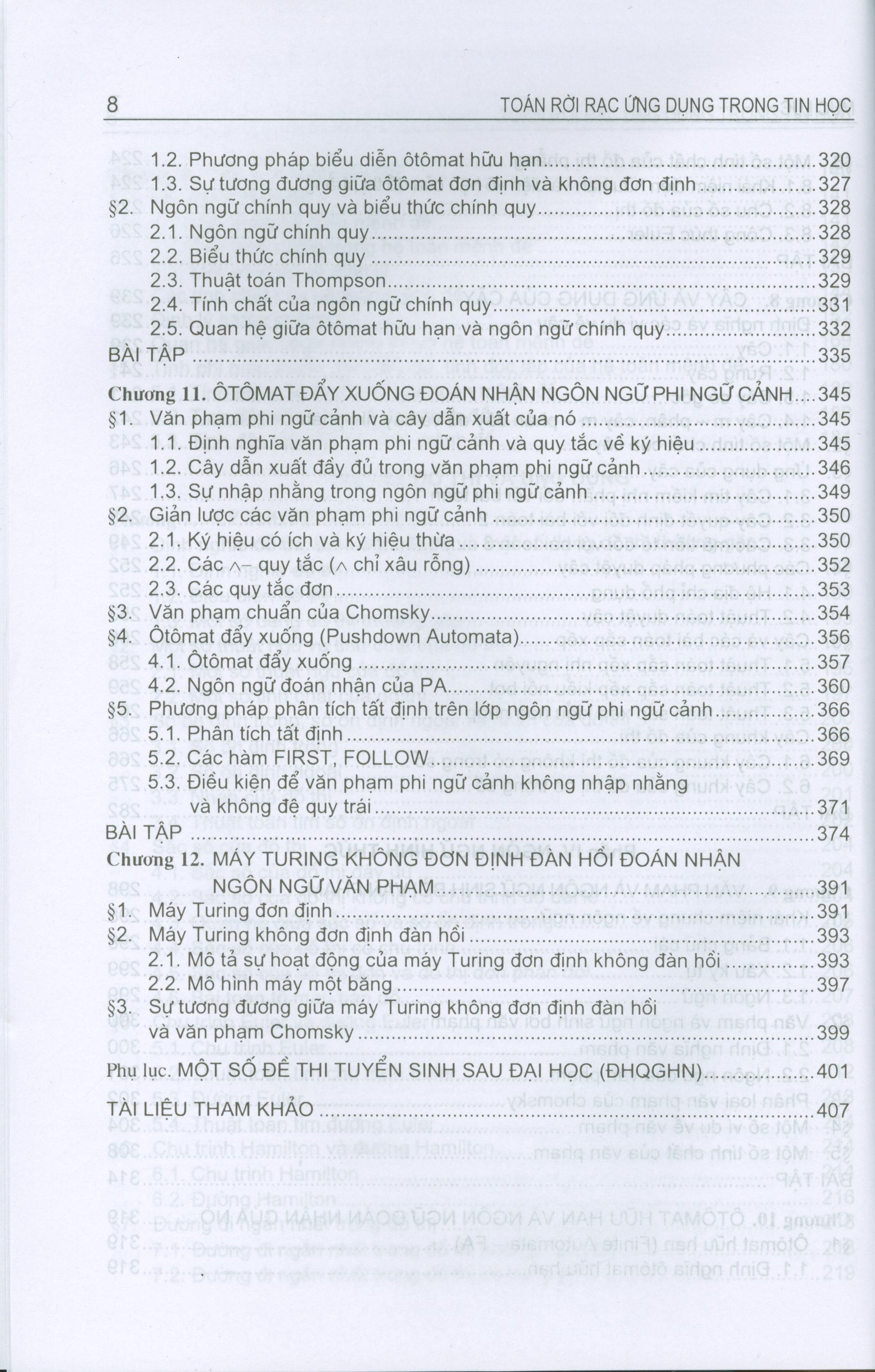 Toán Rời Rạc Ứng Dụng Trong Tin Học