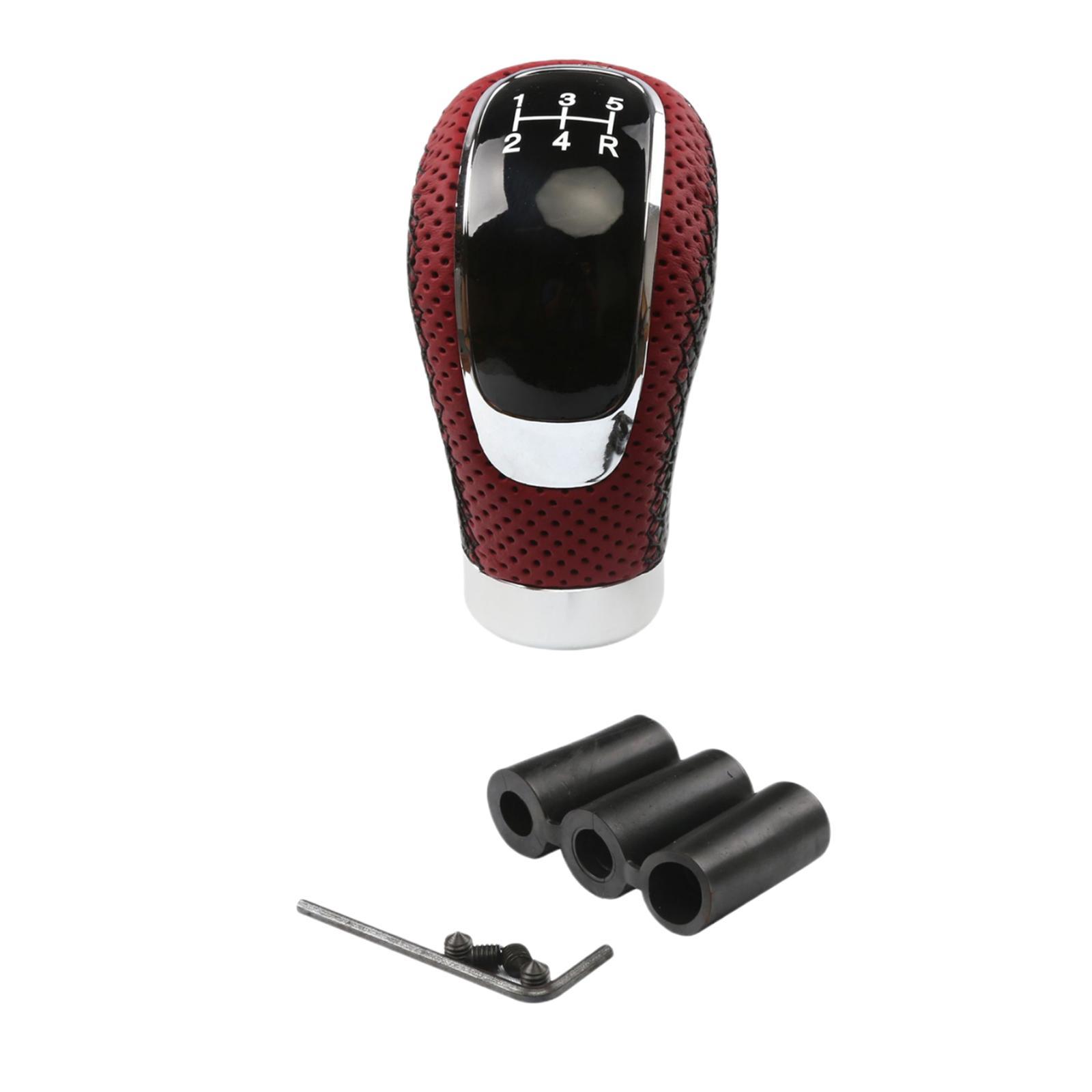Universal 5 Speed Manual Gear Knob Transmission Fit for Vehicles Cars
