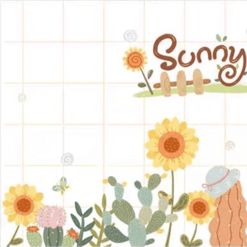 1 mét dài Decal dán bếp tráng nhôm sunny khổ rộng 60cm