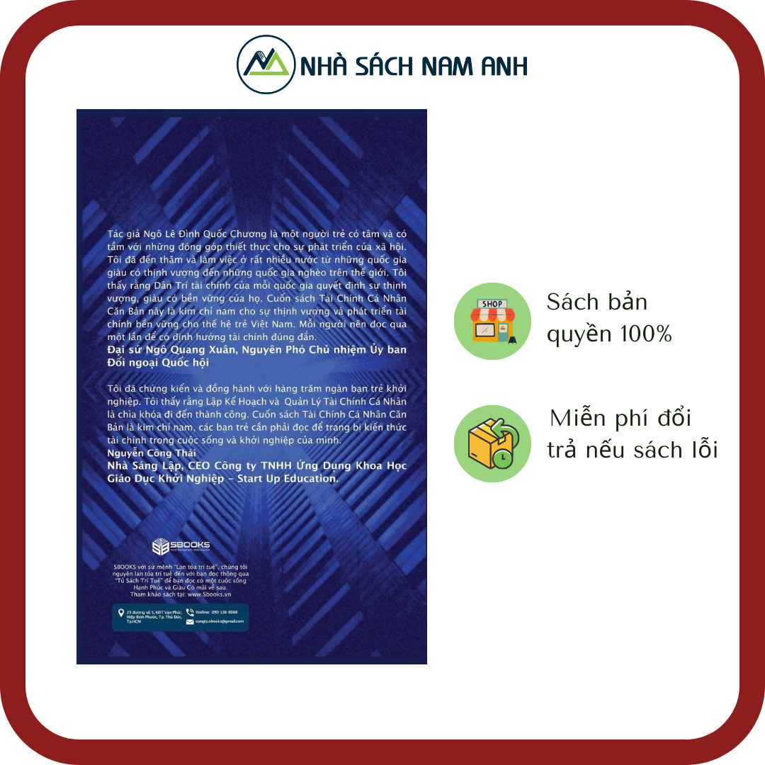 Sách - Tài chính cá nhân căn bản - Tác giả Quốc Chương