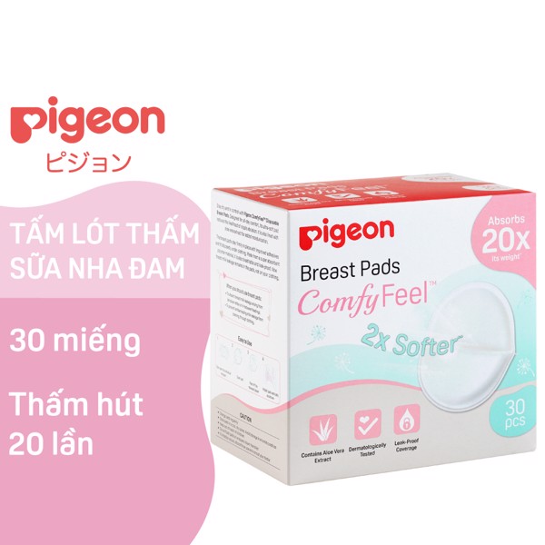 Tấm Lót Thất Sữa Pigeon Nha Đam 30 Miếng/hộp