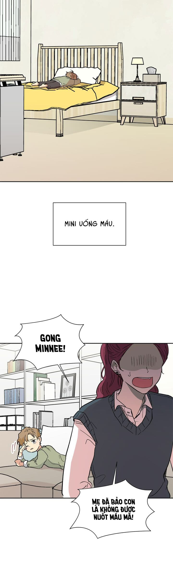 lỡ hàng xóm nhà bên là ma cà rồng thì sao?! chapter 2 8